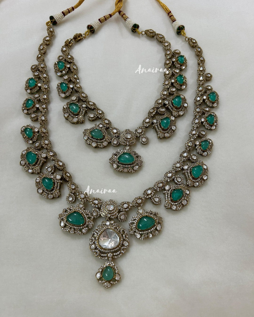 Polki necklace set
