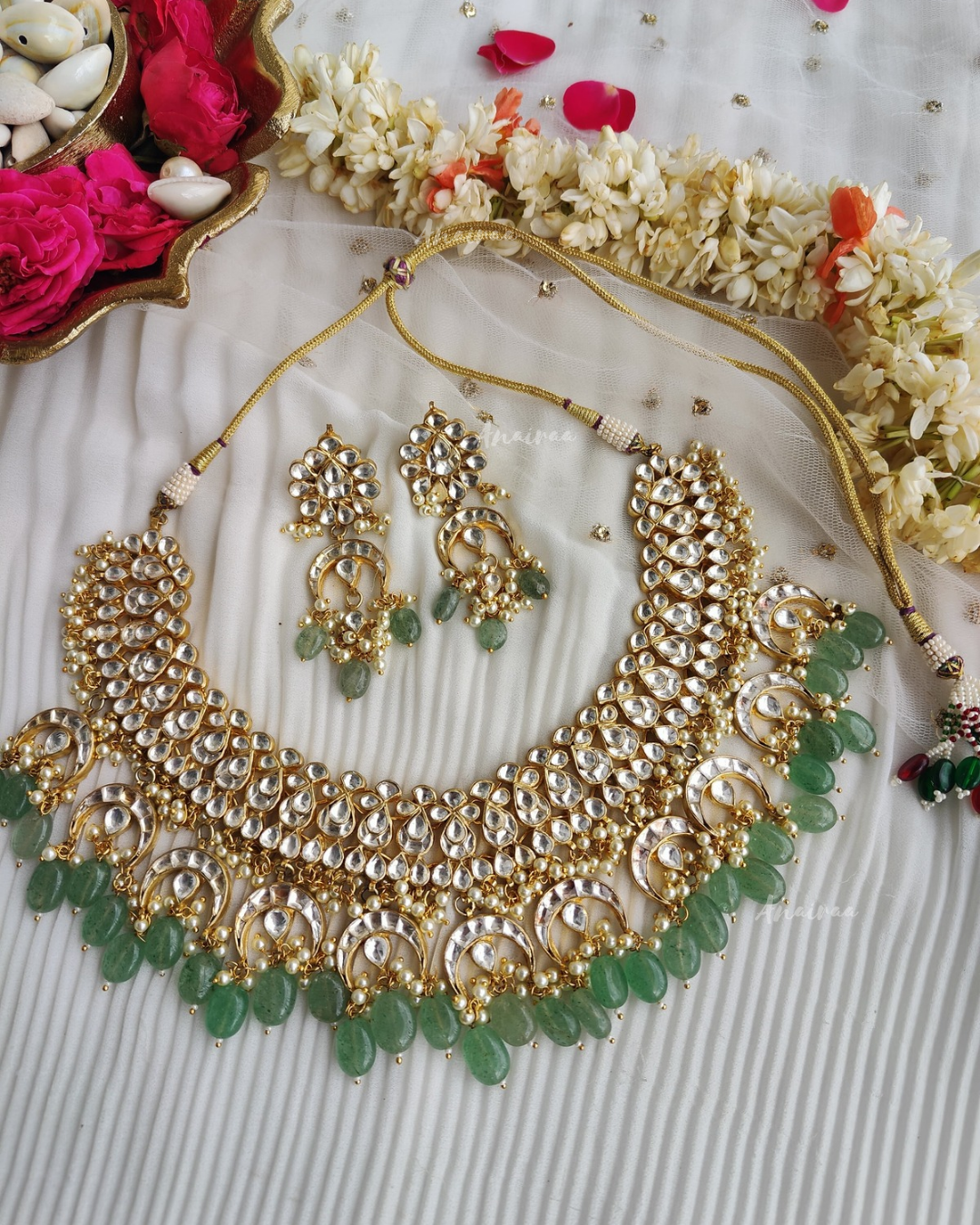 Paachi kundan choker set