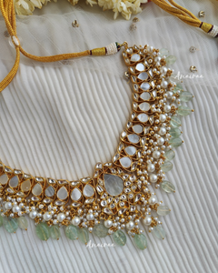 Mother of pearl necklace set