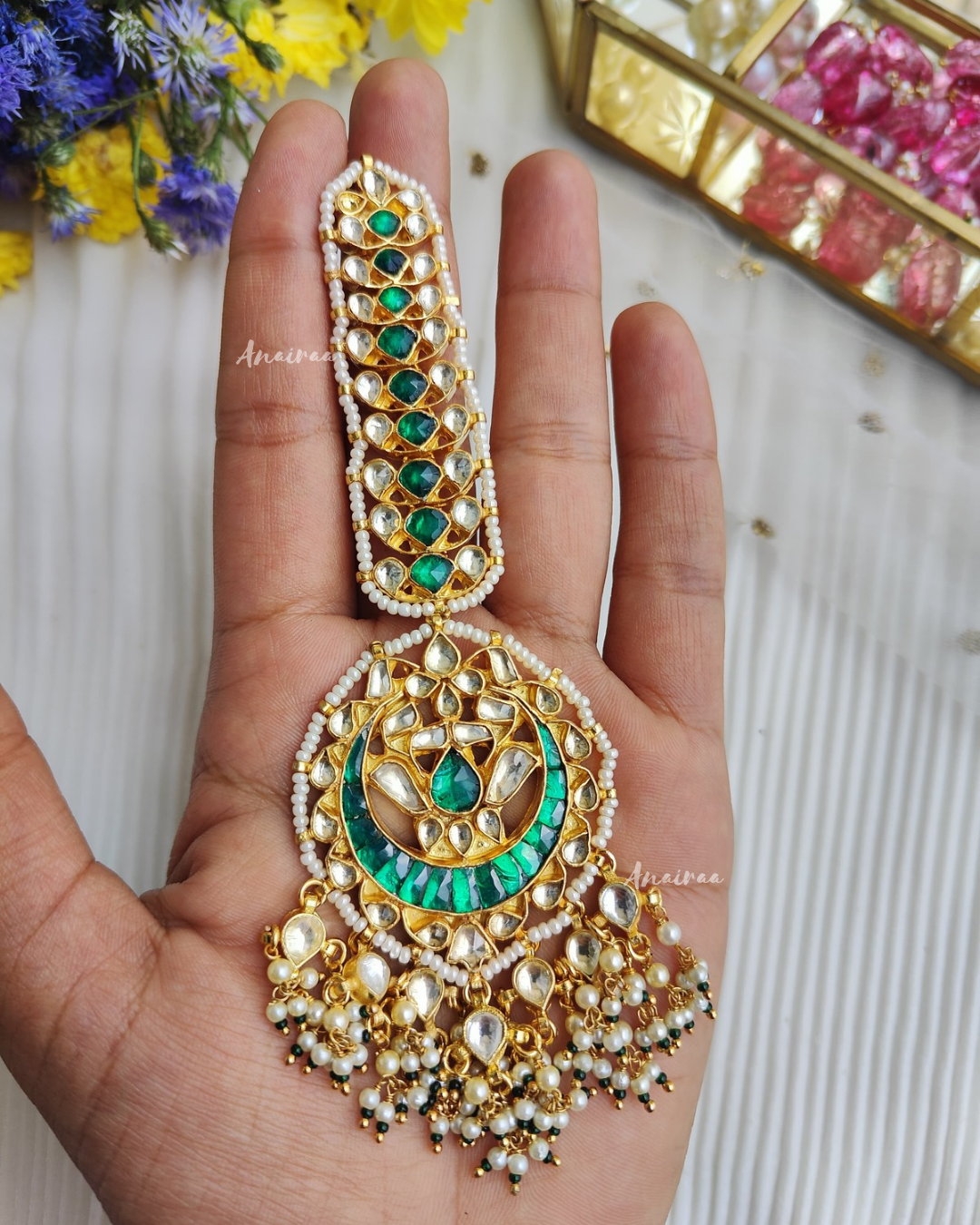 Kundan Maangtikka