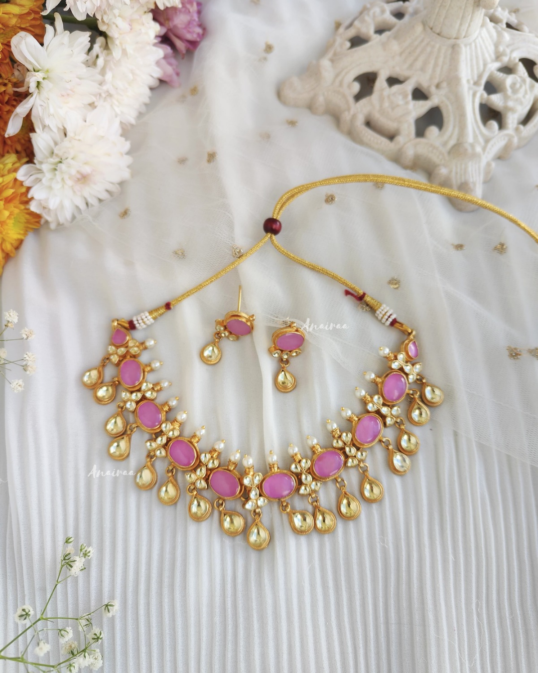 Paachi kundan choker set