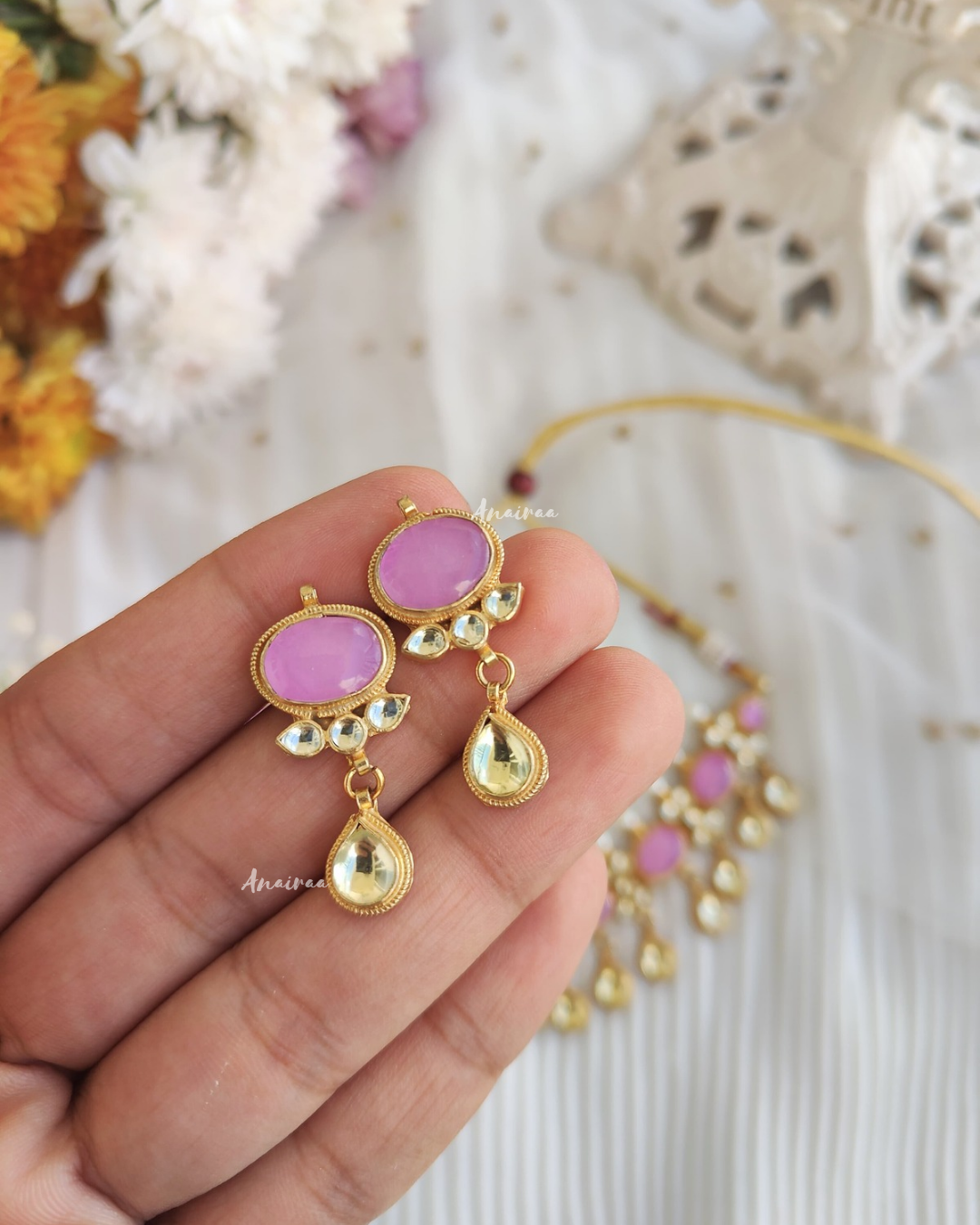Paachi kundan choker set
