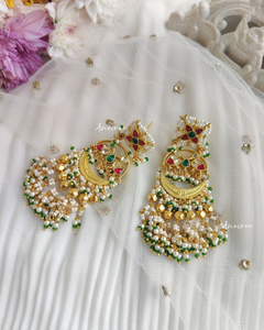 Paachi kundan chandbalis