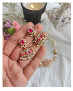 Kadi kundan choker set