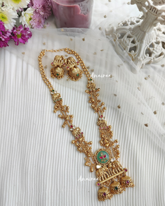 Antique long necklace set