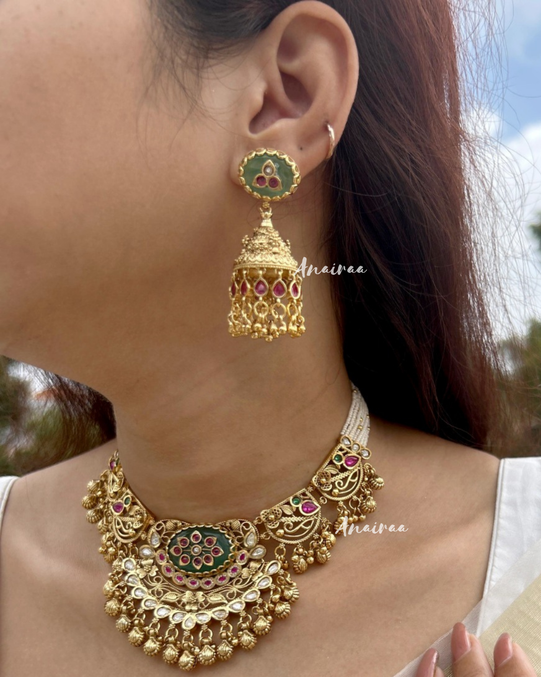 Antique choker set