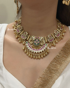 Antique jadau set