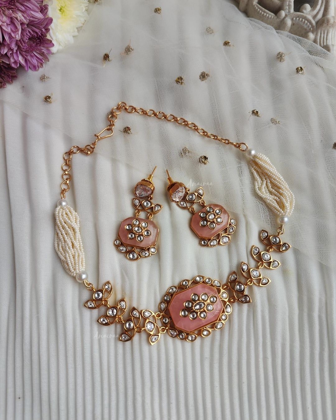 Kadi kudan necklace set