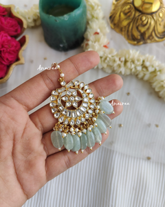 Paachi kundan maangtikka