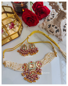 Paachi kundan choker set