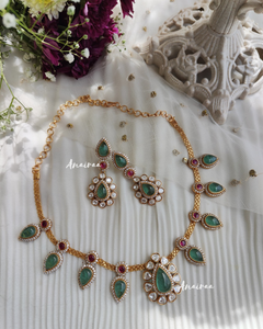 Moissanite mint set