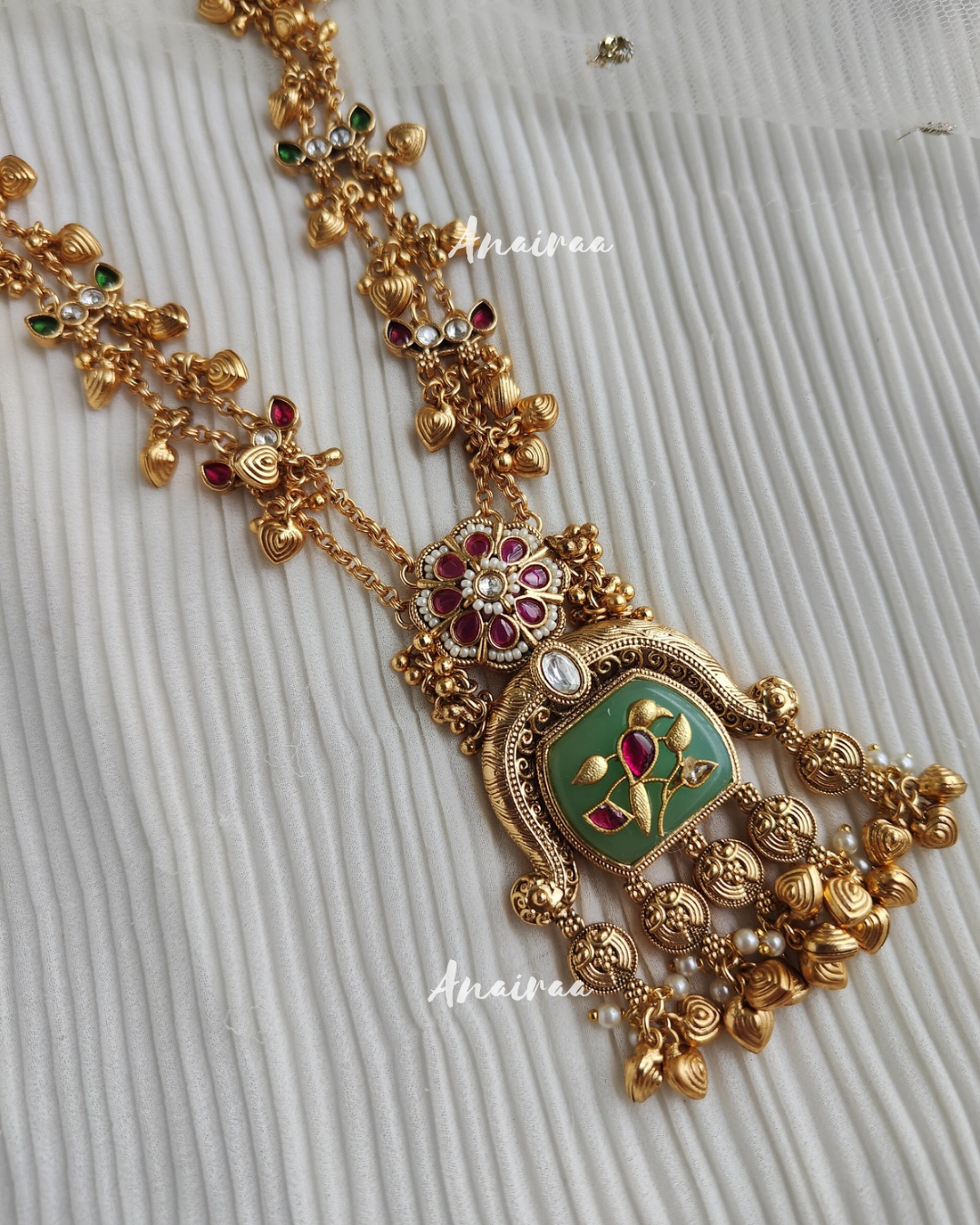 Antique long necklace