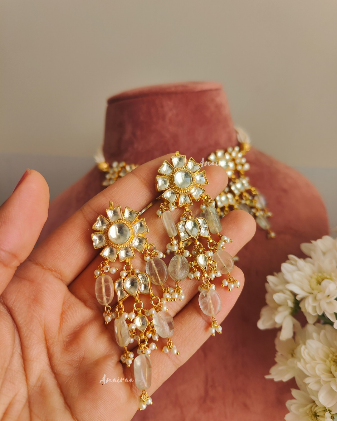 Paachi kundan choker set