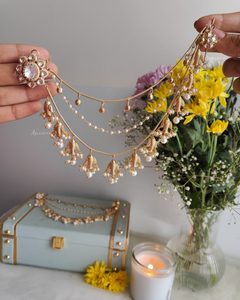 Nancy Polki sahare earrings
