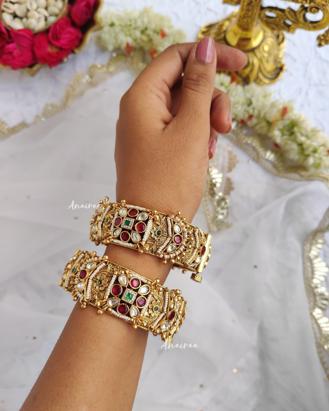 Antique openable bangles