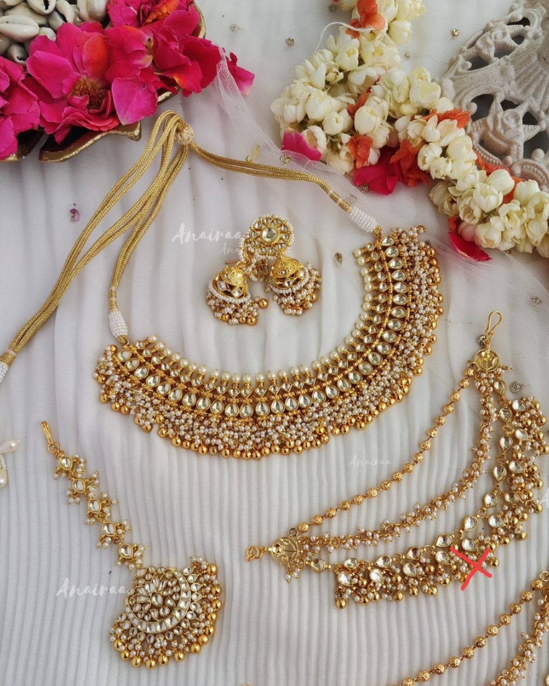 Paachi kundan choker set