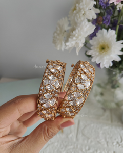 Polki openable bangles