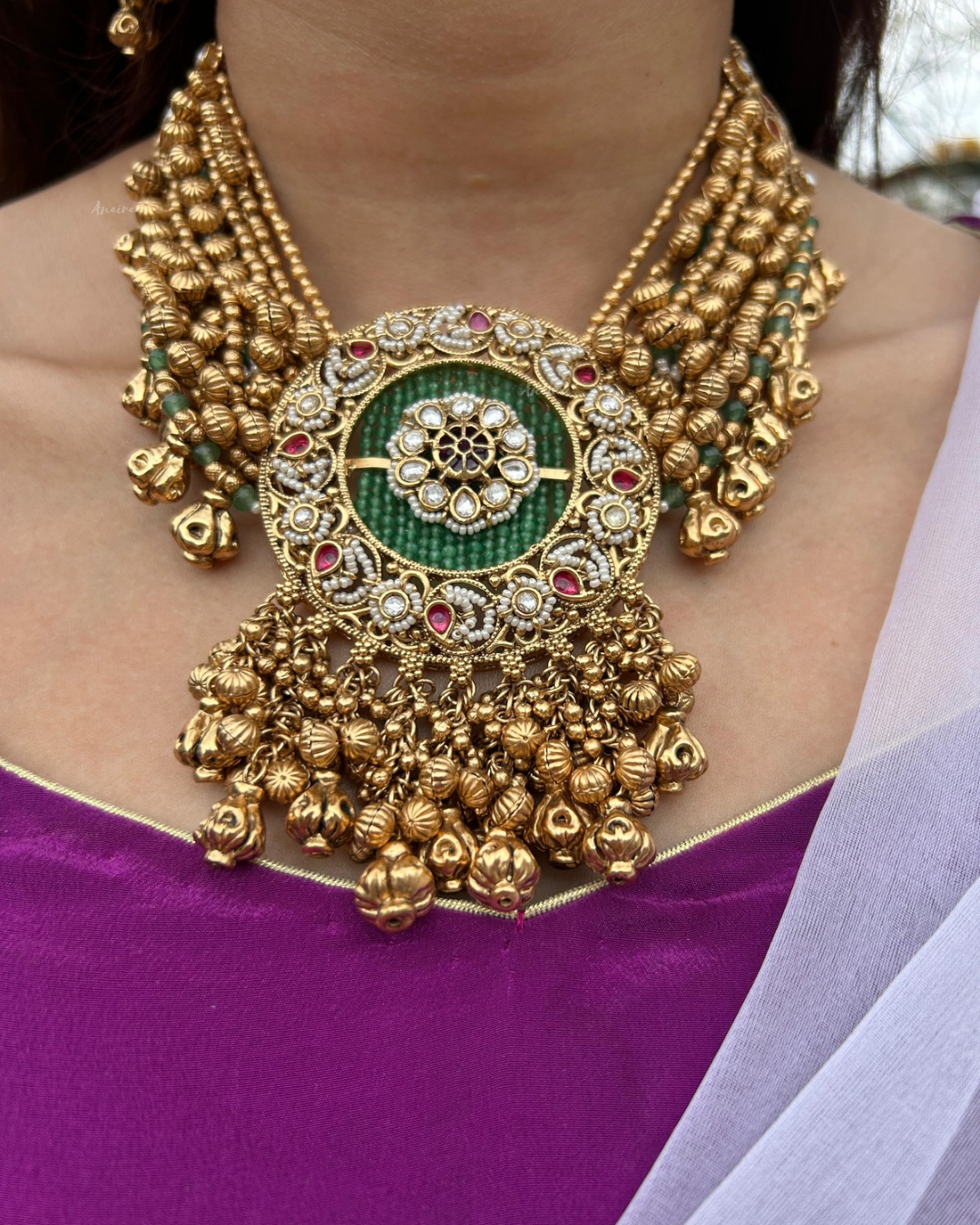 Antique necklace set(On order 15 days)