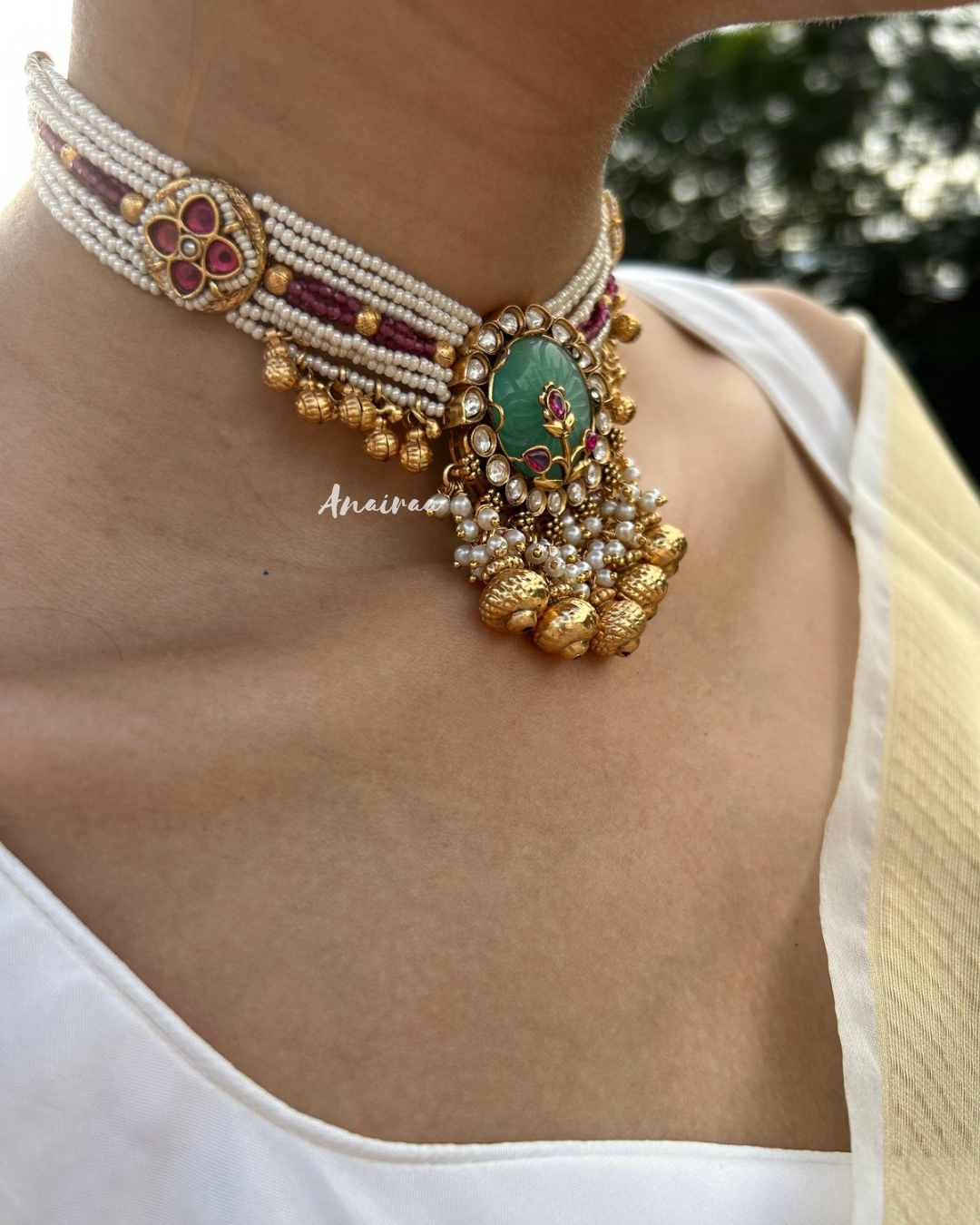Antique Kundan set