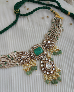 Polki victorian choker set