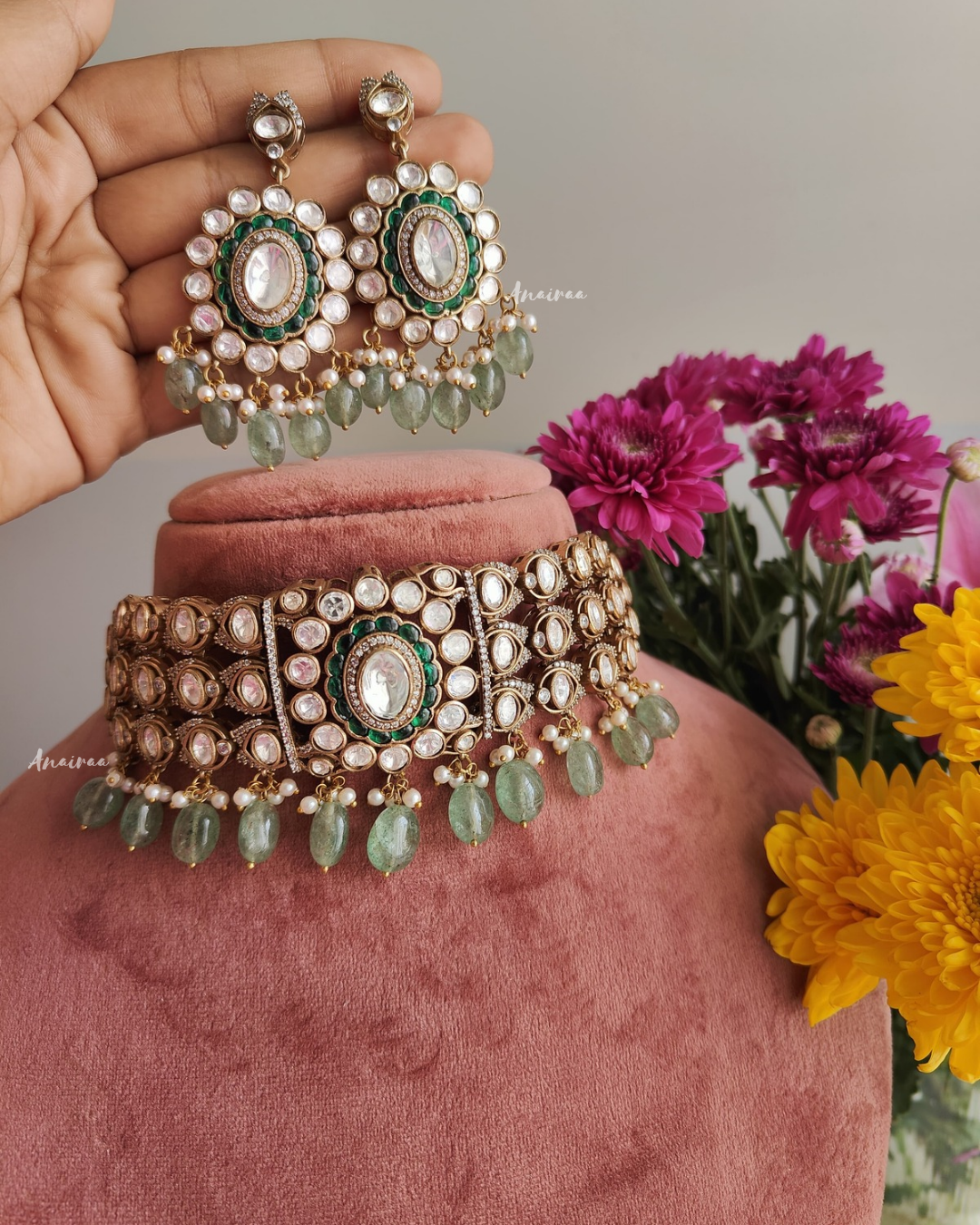 Polki choker set