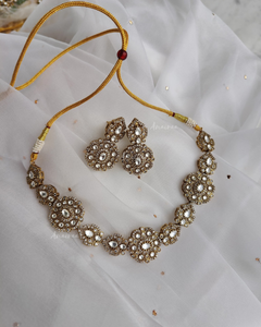Victorian polki choker set