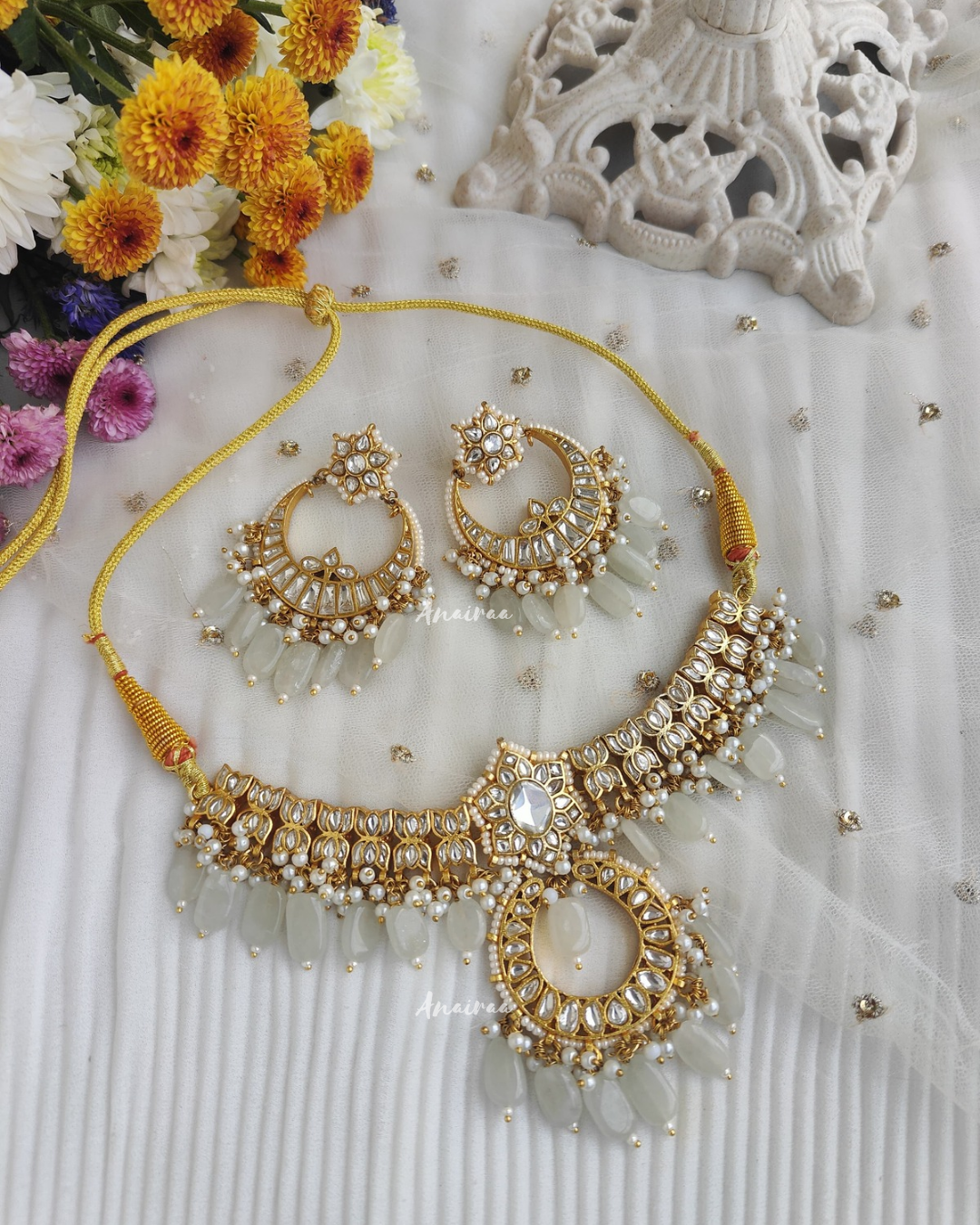 Paachi kundan choker set
