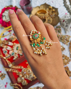 Heritage kundan ring