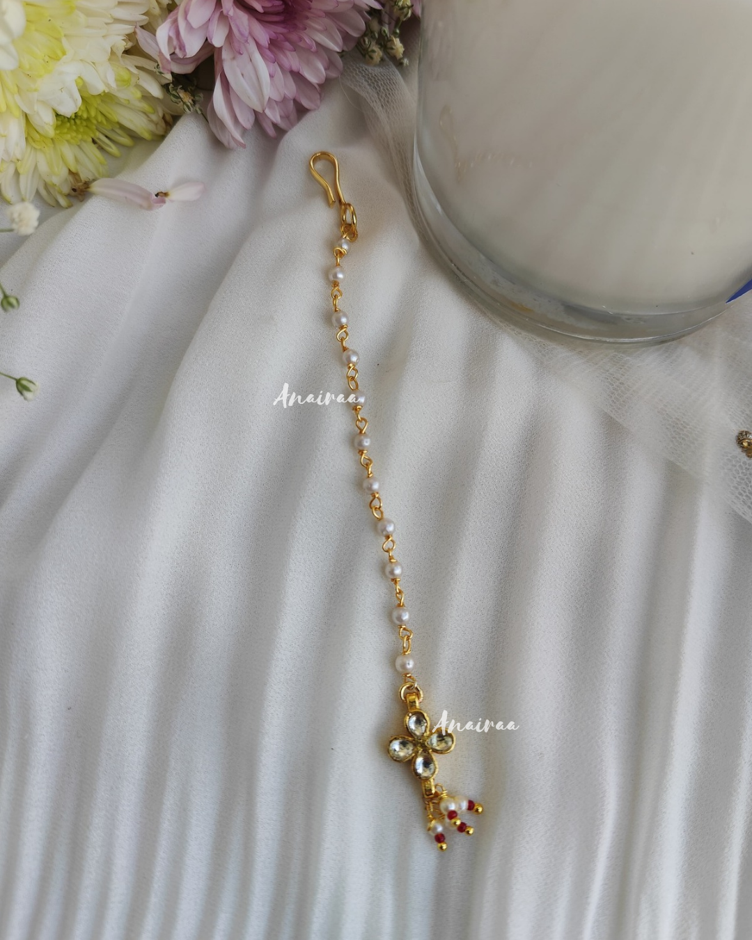 Kundan maangtikka for kids