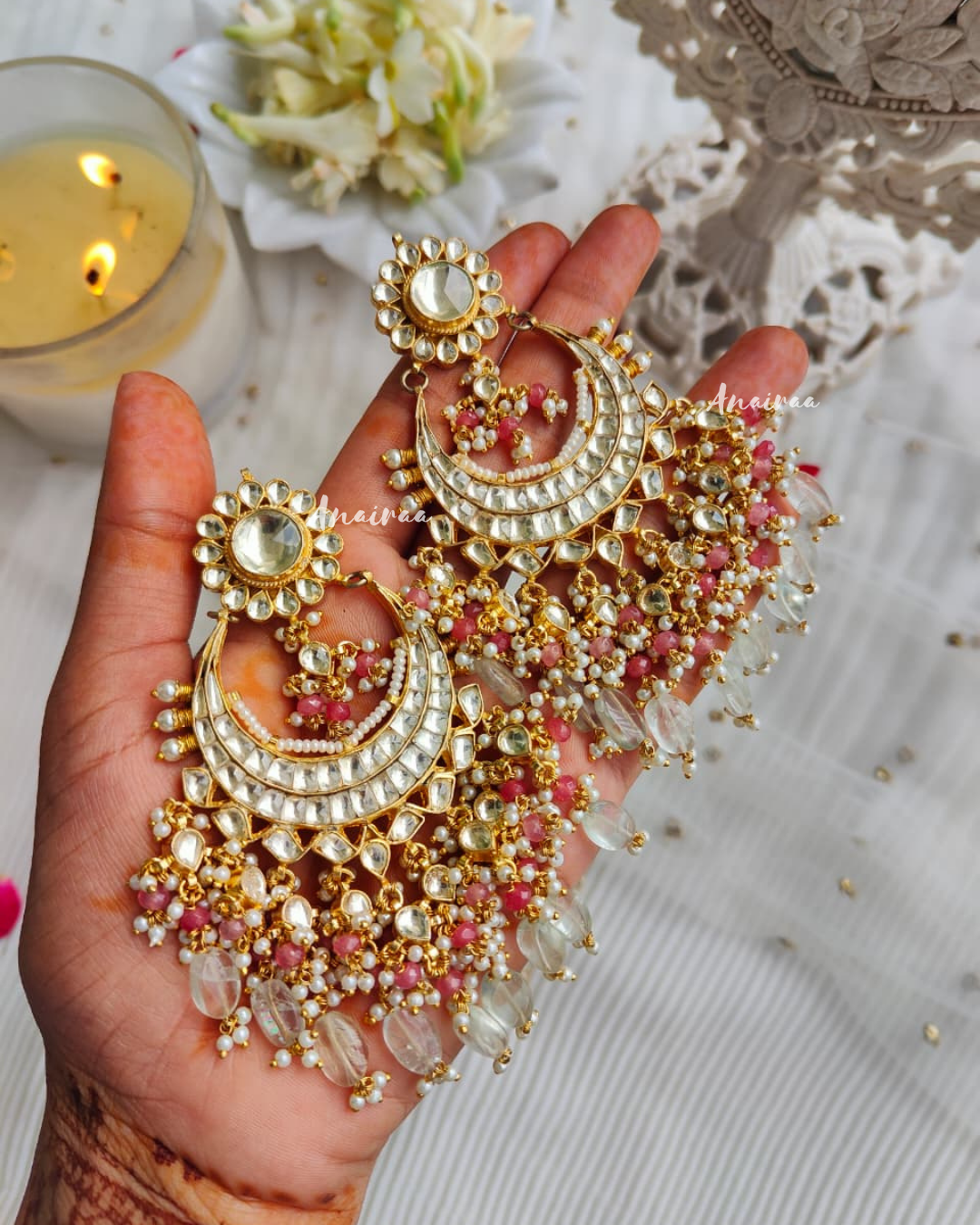 Paachi kundan mangtikka set