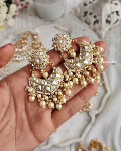 Thappa kundan chandbali
