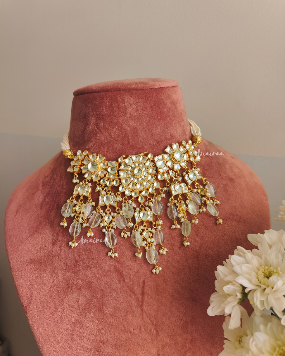 Paachi kundan choker set