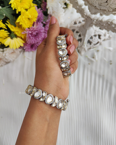 Polki openable bangles