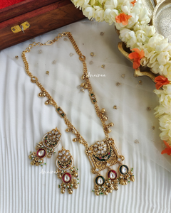 Antique long necklace set