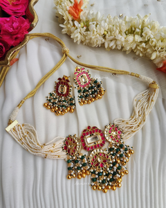 Paachi kundan choker set