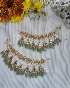 Mother of pearl Earchains