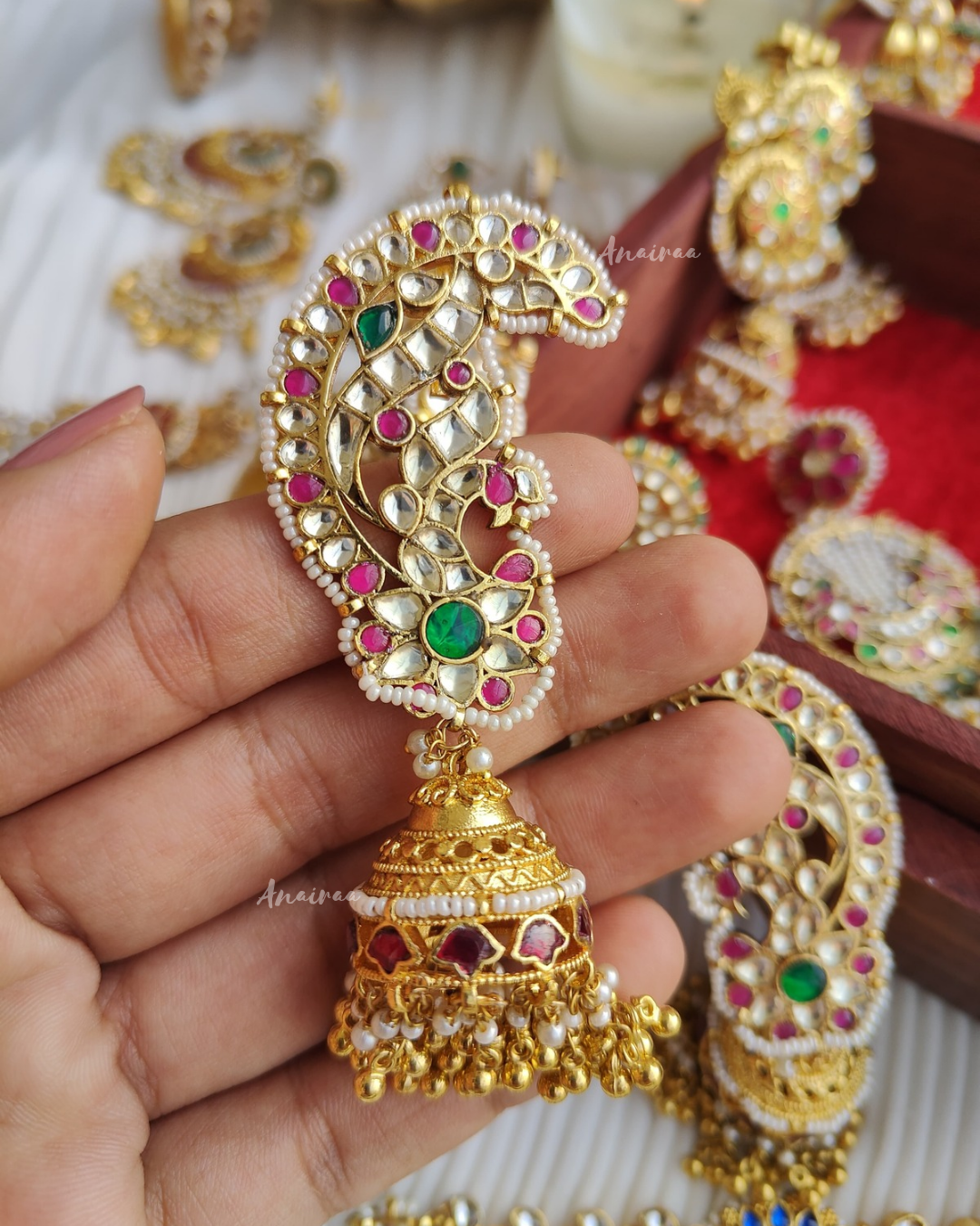 Sampada Heritage earcuff earrings
