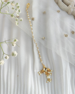 Kundan maangtikka small size for kids