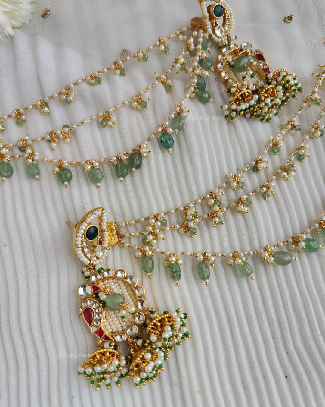 Paachi kundan Earrings