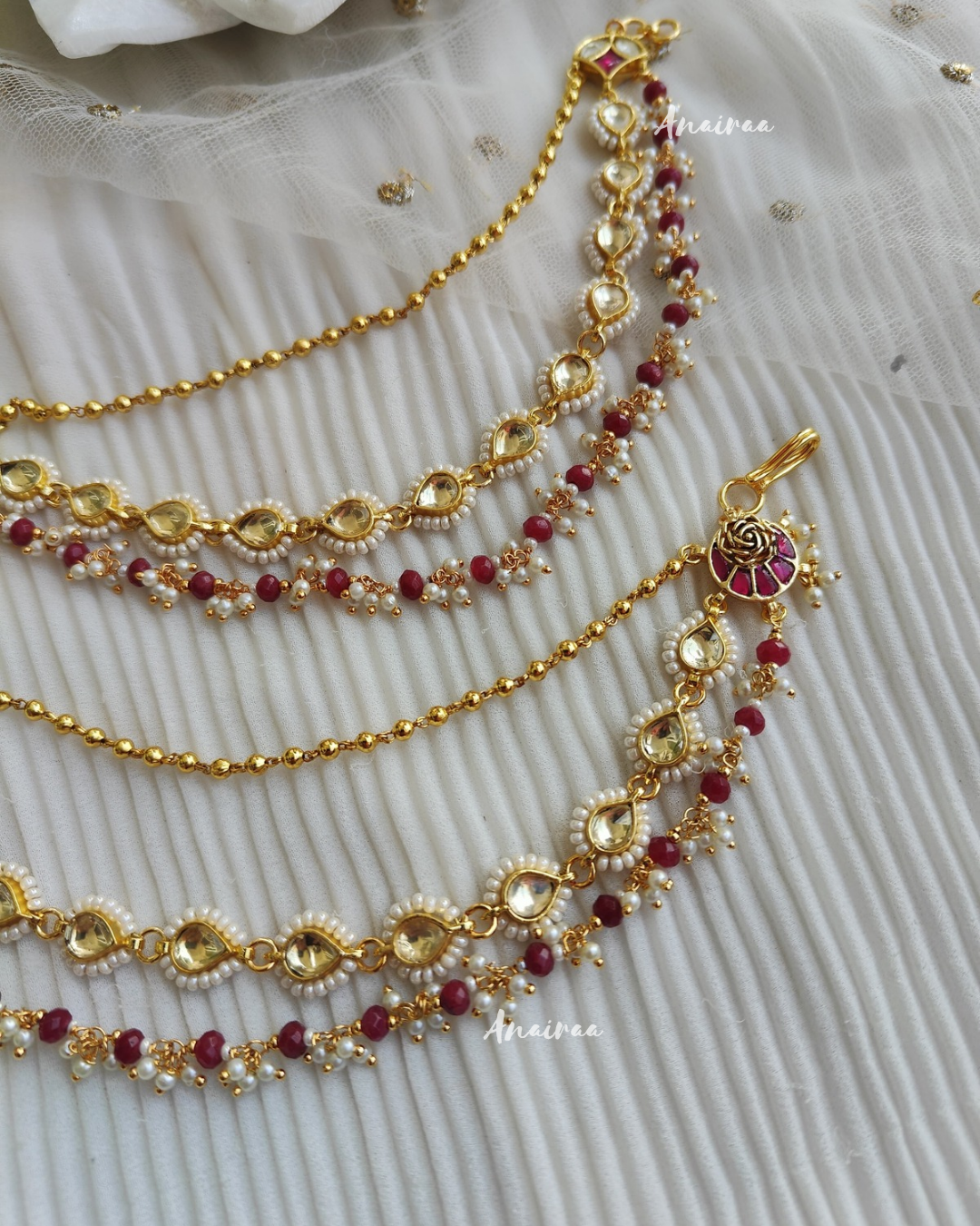 Paachi Kundan earchains