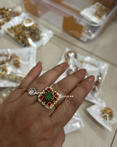 Heritage kundan ring