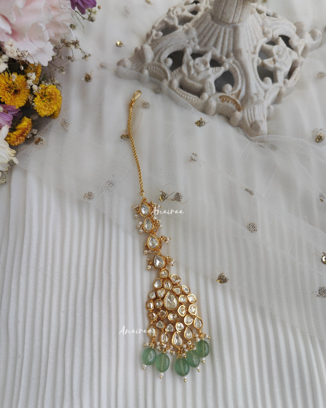 Moissanite Sage maangtikka