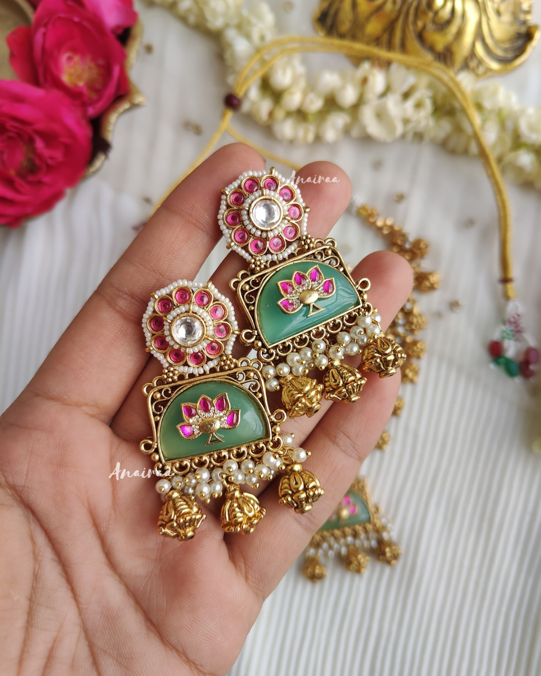 Kashvi Antique necklace set