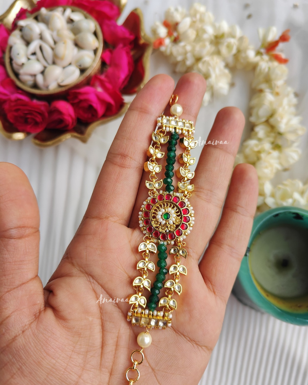 Paachi Kundan bracelet