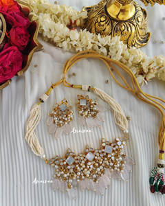 Mother of pearl choker set
