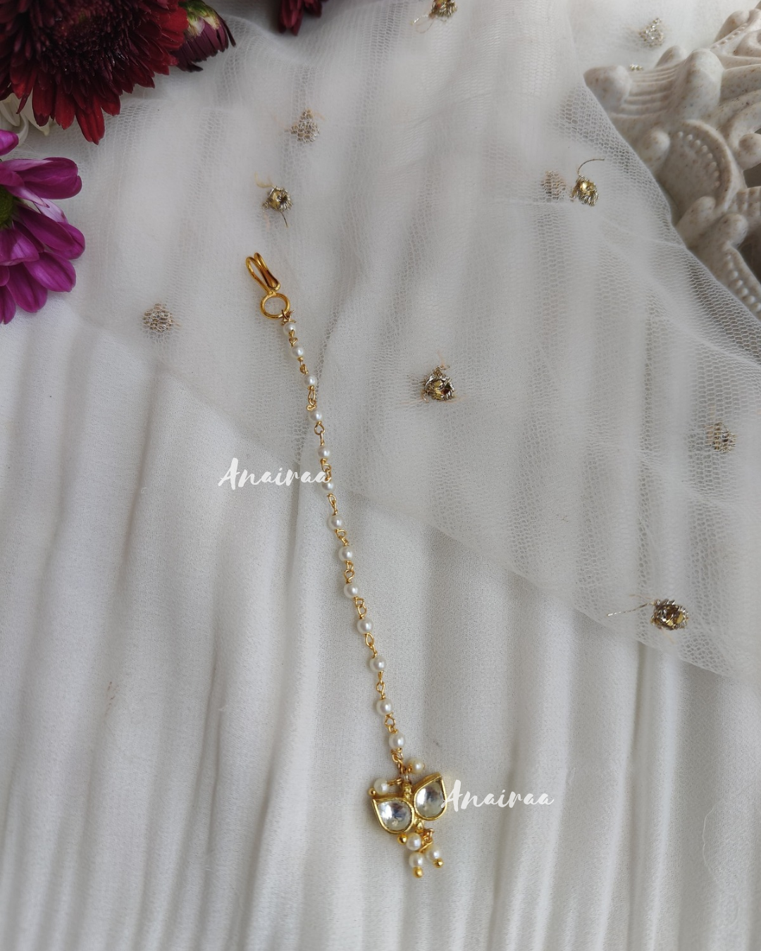 Kundan maangtikka for kids