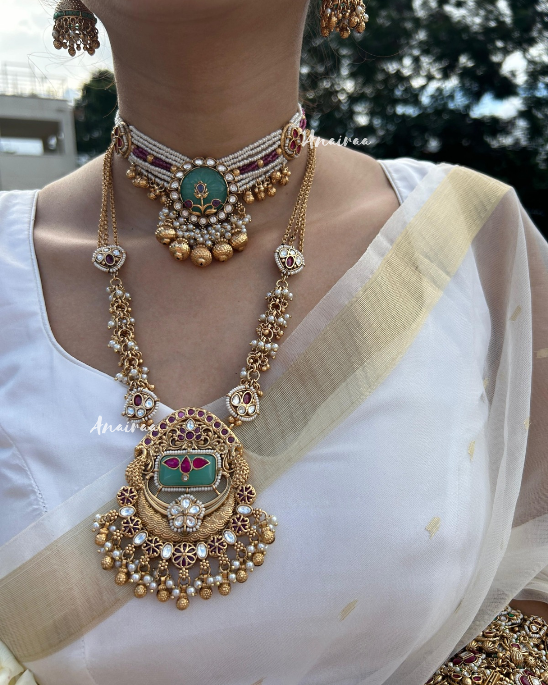 Antique Kundan set