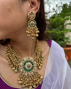 Antique necklace set(On order 15 days)