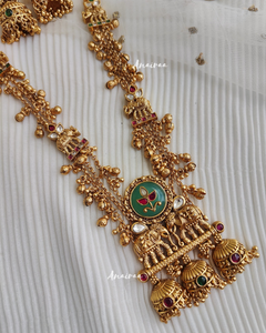 Antique long necklace set