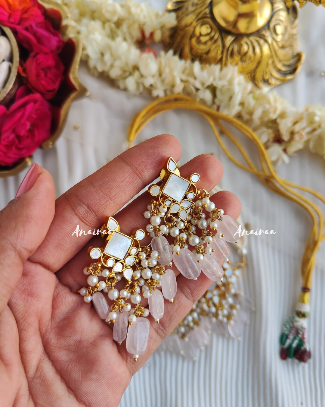 Mother of pearl choker set